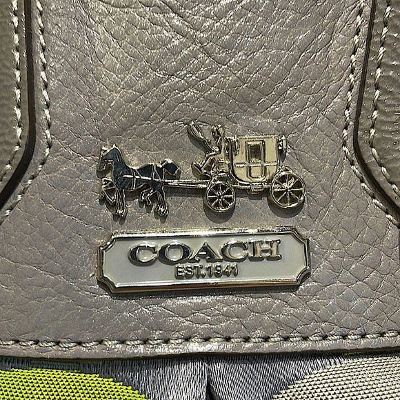 COACH Signature Handbag - Picture 7 of 10